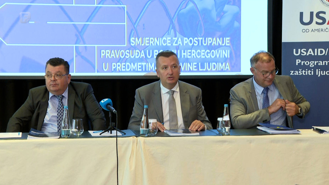 Predstavljene smjernice za postupanje pravosuđa u predmetima trgovine ljudima