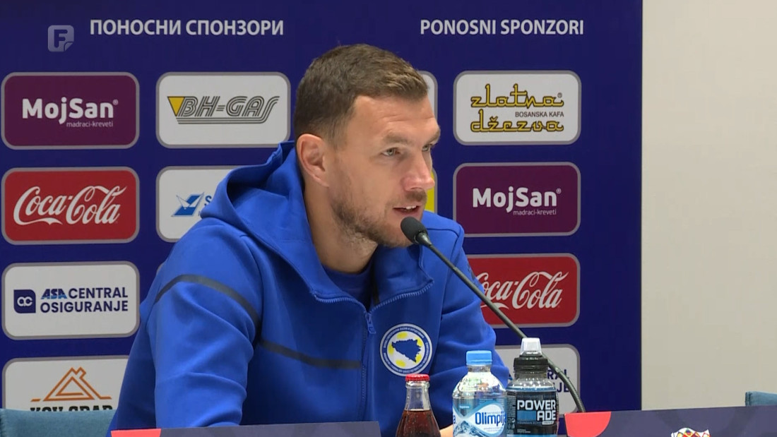Džeko pred oproštaj od reprezentacije: Ne bih mijenjao odluku, vrijeme je Džeko pred oproštaj od reprezentacije: Ne bih mijenjao odluku, vrijeme je
