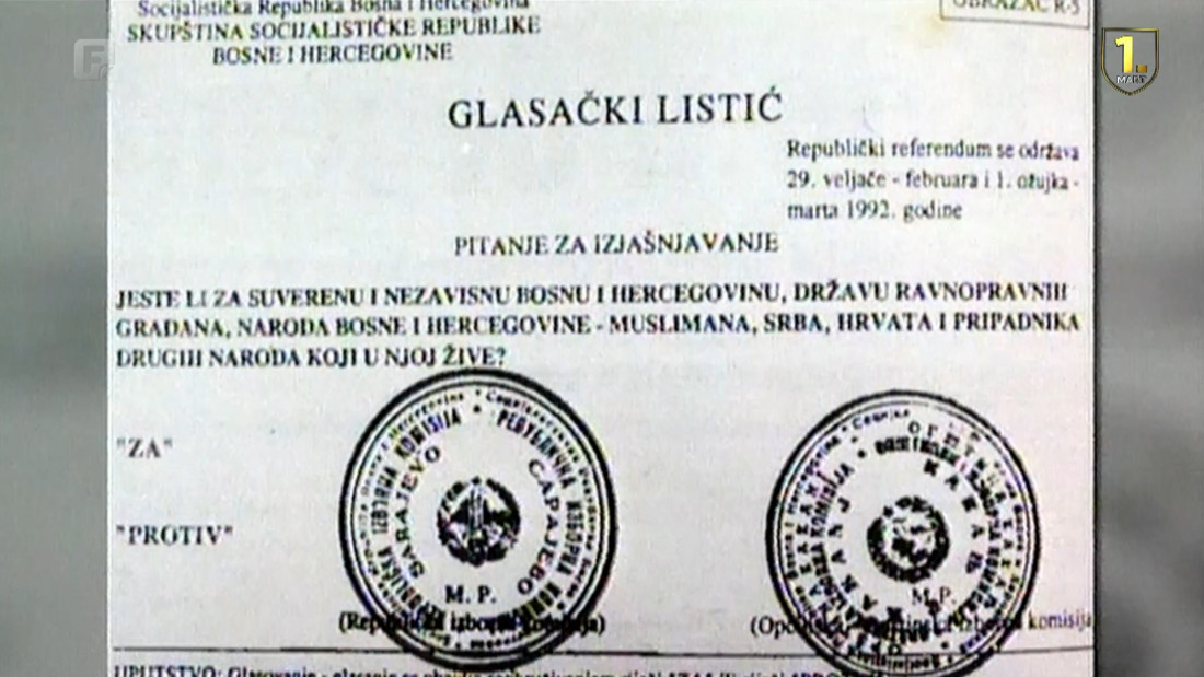 Put ka nezavisnosti: Podsjećanje na historijsku odluku bh. građana