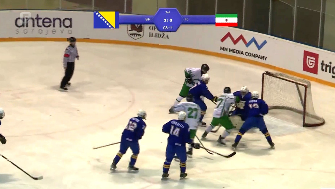 Bh. hokejaši savladali Iran 3:0