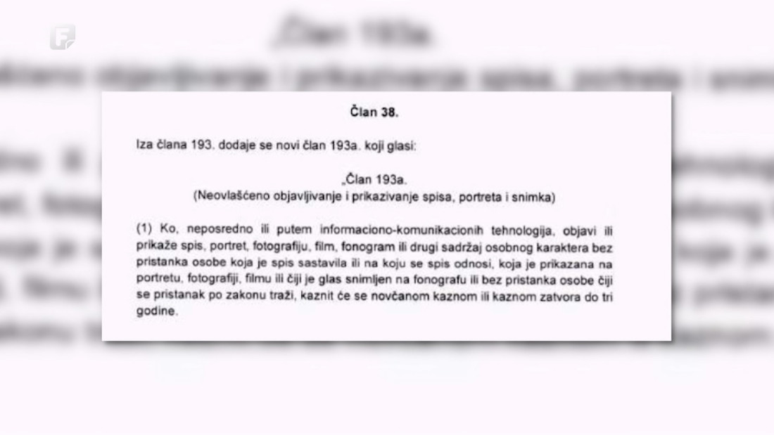 Rudić: Brojne zamjerke na izmjene Kaznenog zakona FBiH