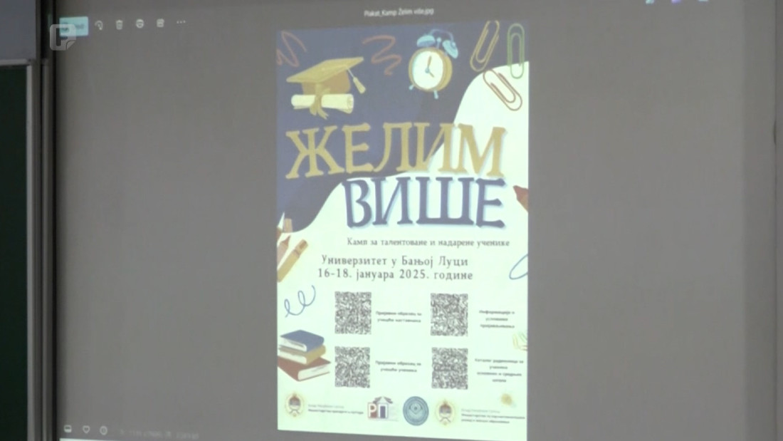 Zimski kamp za nadarene i talentovane učenike u Banjaluci