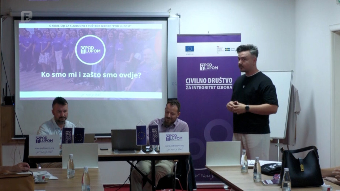 Koalicija Pod lupom počela monitoring predizbornih aktivnosti