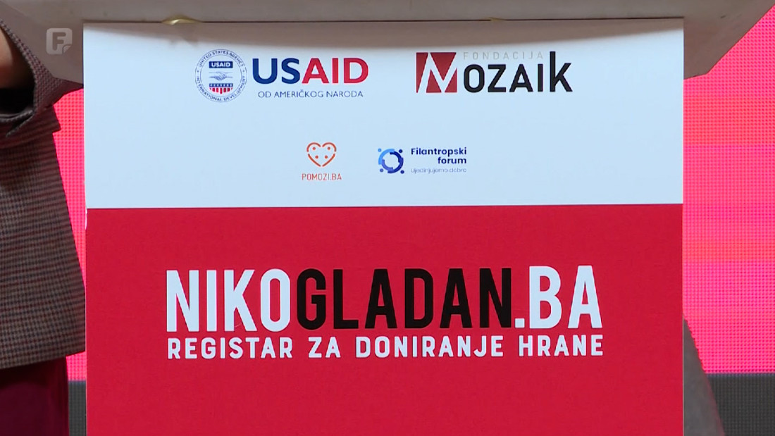 Predstavljen digitalni registar donacija hrane