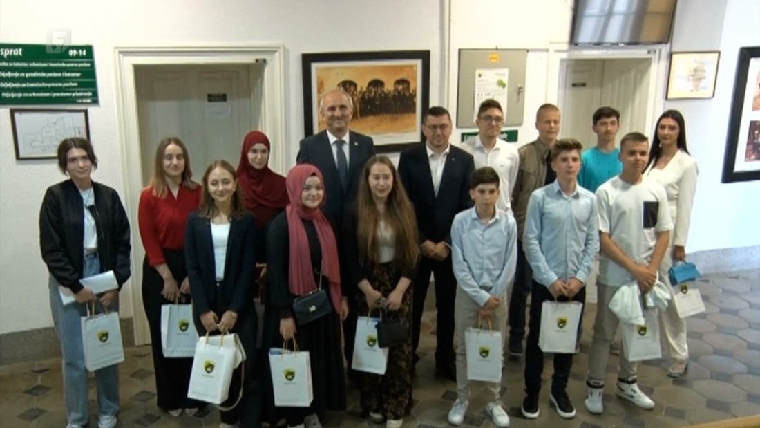 Svečani prijem za najuspješnije učenike u Općini Tešanj