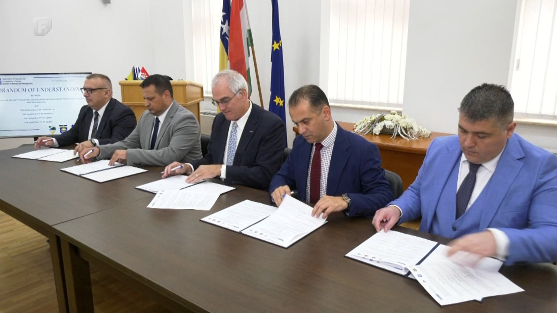 OSCE i četiri općine Posavine potpisali Memorandum o suradnji