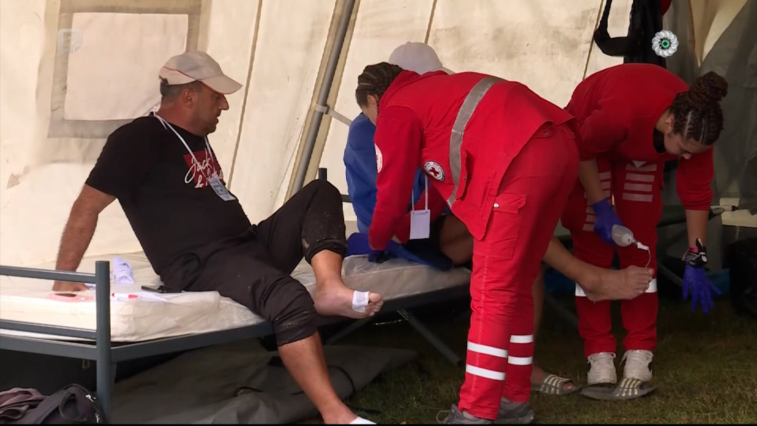 Učesnici Marša mira pristižu u Mravinjce, gdje će prespavati