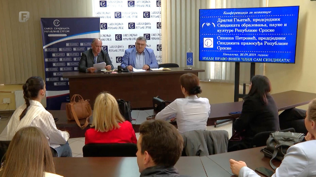 Sindikalci u RS-u upozoravaju na težak položaj zaposlenih, najavili okupljanje za 1. maj