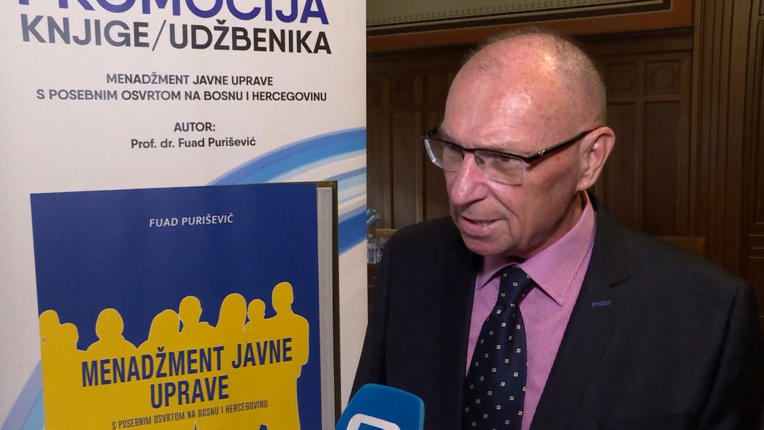 Predstavljena knjiga profesora Fuada Puriševića o menadžmentu javne uprave