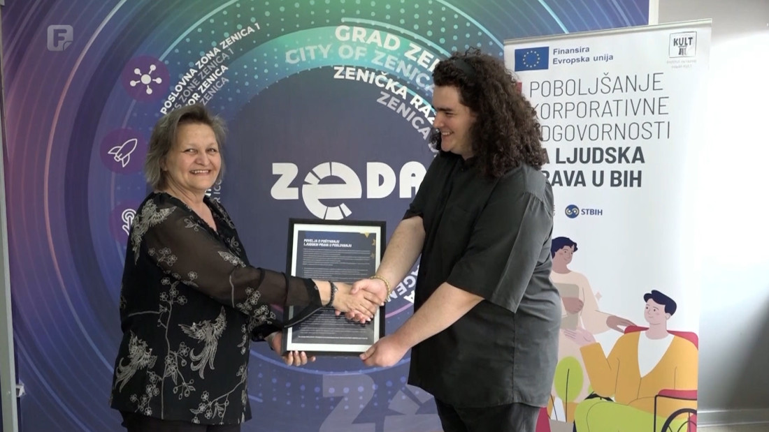 Povelju o poštivanju ljudskih prava Institut za razvoj mladih KULT promovirao i u Zenici