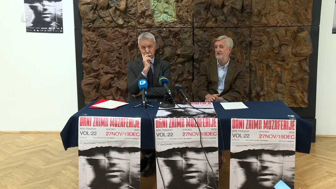 Izložbom radova Mirsada Konstantinovića počinju ovogodišnji 'Dani Zaima Muzaferije'