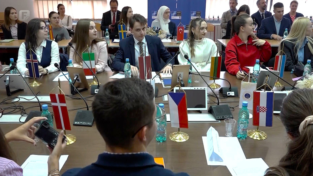 Kako se donose odluke u NATO-u? Zenički studenti preuzeli uloge ambasadora