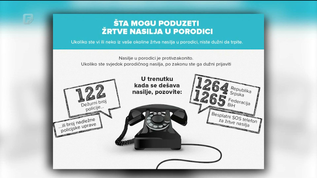 Znatno povećan broj SOS poziva, žrtve traže savjete i zaštitu