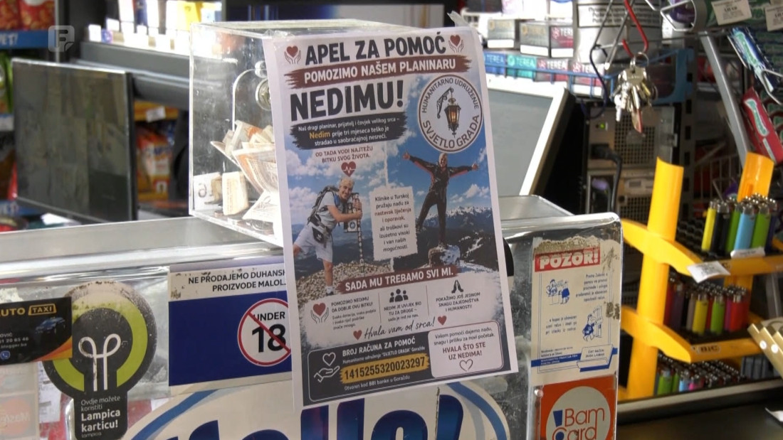 Planinar iz Goražda vodi tešku borbu, građani prikupljaju pomoć