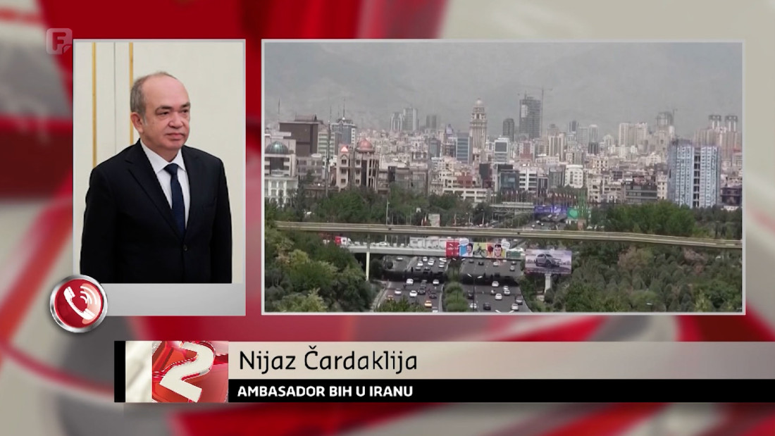 Ambasador Čardaklija o bh. državljanima u Iranu: Preporuka da zemlju napuste u previđenom roku