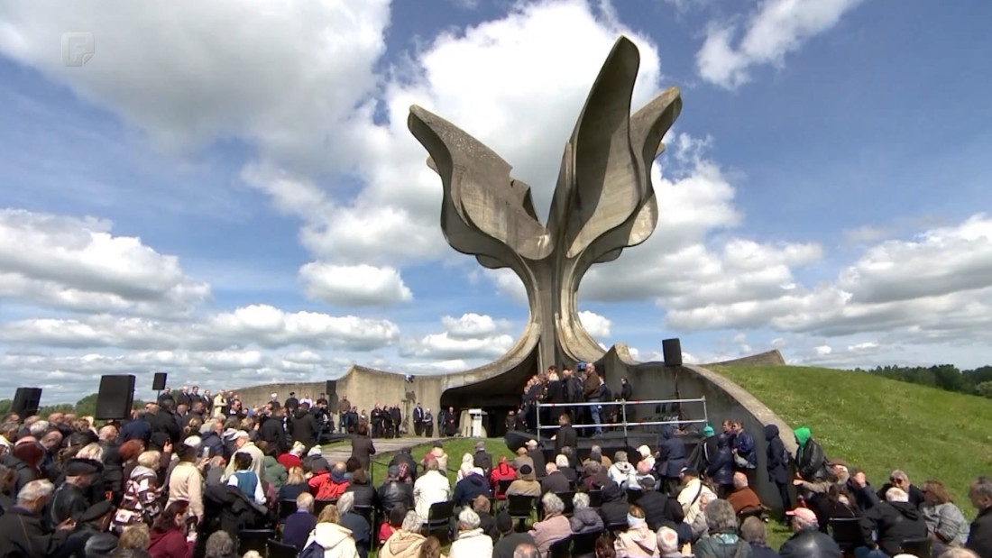 Odana počast žrtvama ustaškog logora Jasenovac u povodu 81. godišnjice proboja