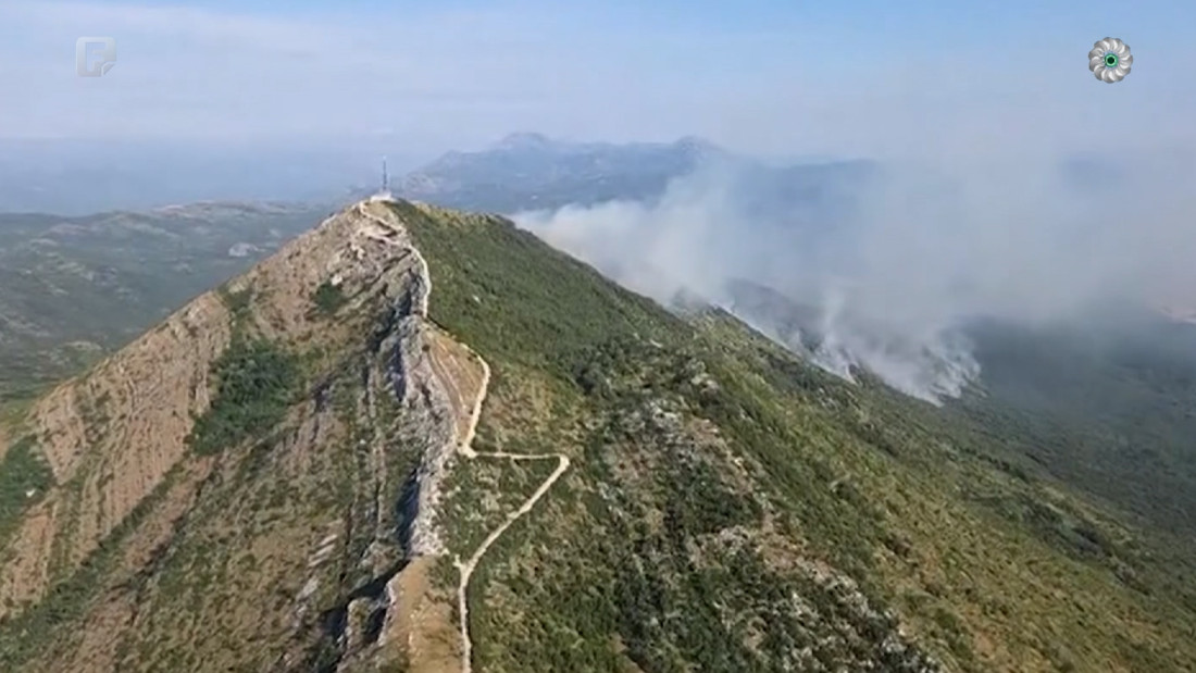 Požar kod Trebinja i dalje aktivan, sela trenutno van opasnosti
