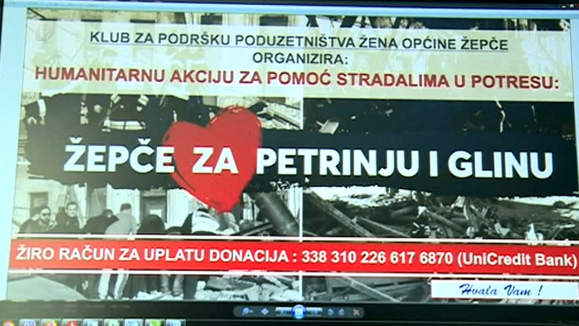 Žene iz Žepča skupljaju pomoć za poduzetnice iz Petrinje i Gline