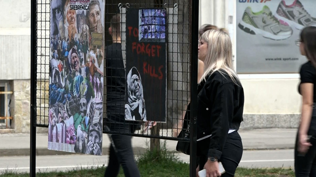 Na travničkom trgu izložba 'Bosna na zemlji krvavoj'