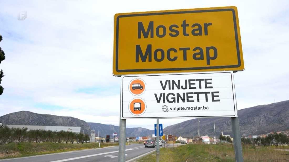 Uspješna naplata vinjeta u Mostaru, vlast obećava unapređenje turističke infrastrukture