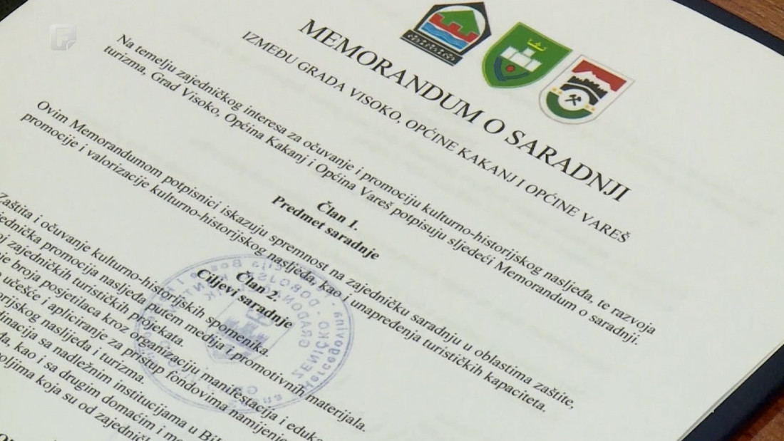 Potpisan Memorandum o saradnji između Kaknja, Visokog i Vareša uz podršku OSCE-a