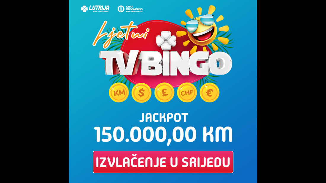 Ove srijede izvlačenje brojeva 3. vanrednog kola TV Binga