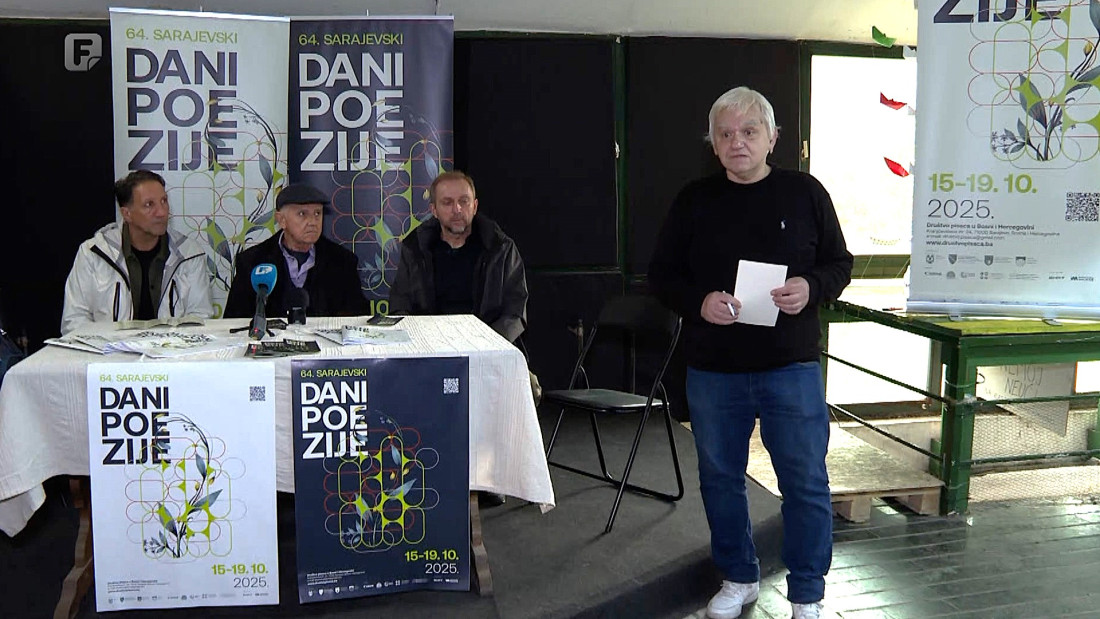 Na ovogodišnjim Sarajevskim danima poezije više od 40 autora u 12 programa