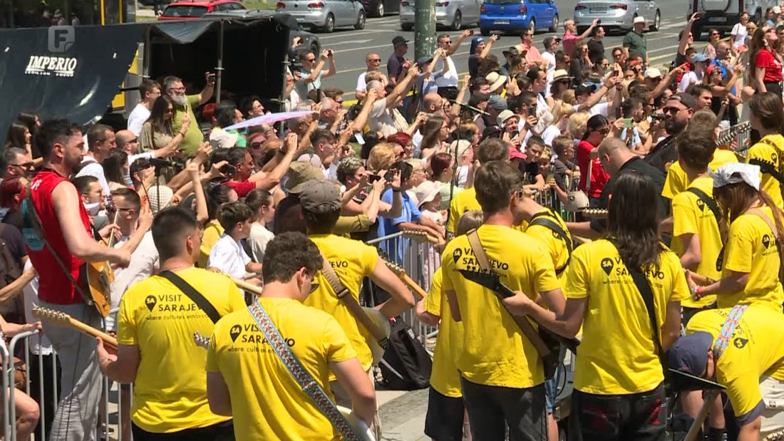 Trg BiH u znaku mladosti i muzike, stotine mladih nastupaju na Sarajevo Rocks 2026
