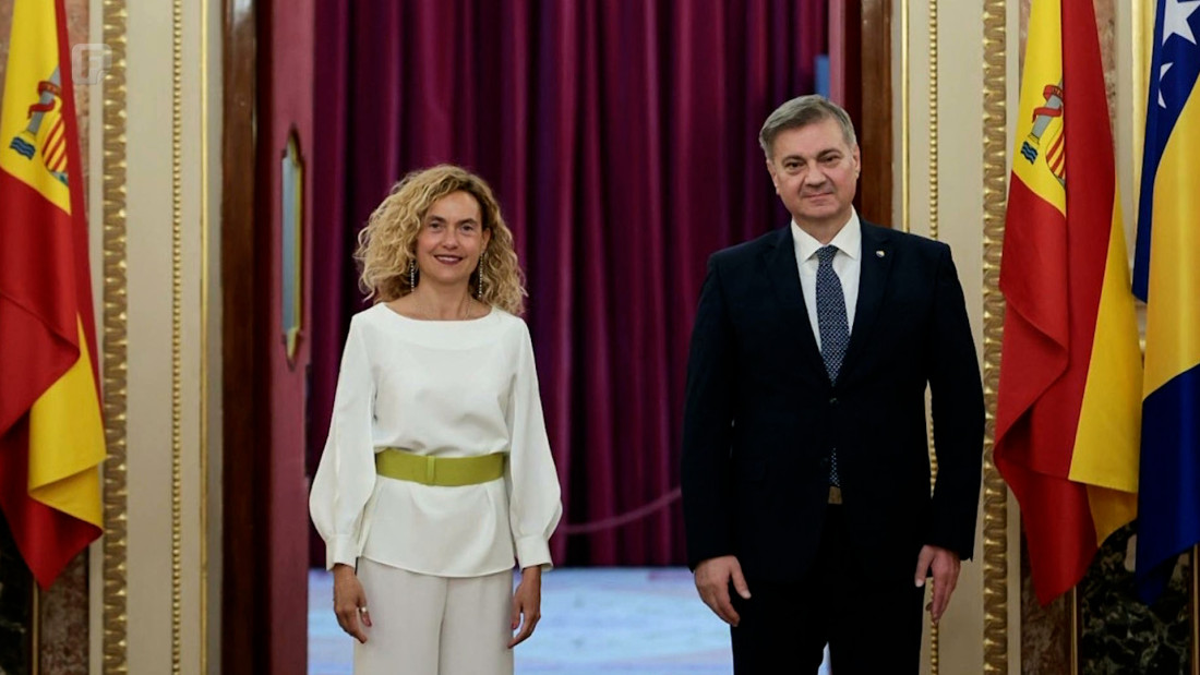 Zvizdić u Madridu razgovarao s predsjednicom Kongresa zastupnika Španije