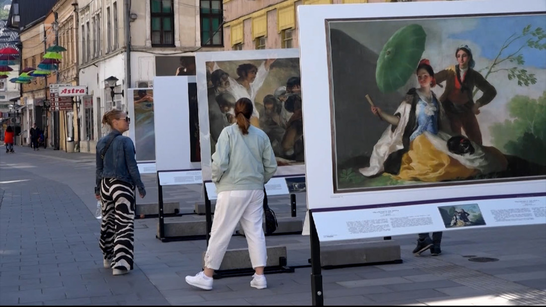 Na Travničkom korzu izložba “El Prado na ulicama”