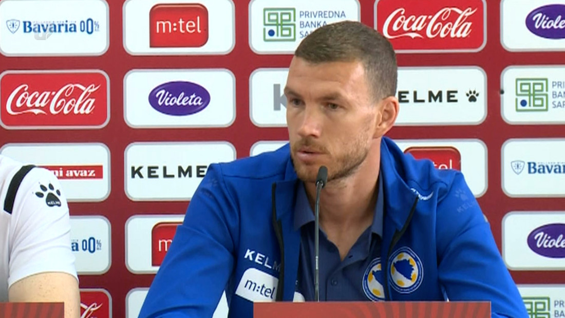 Džeko: Utakmica s Luksemburgom ključna, ali sve je i dalje u našim rukama