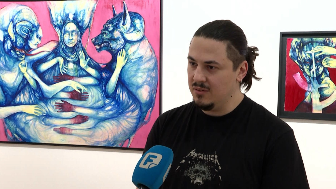 U Umjetničkoj galeriji BiH izložba Denisa Haračića 'Duša u reminiscenciji'