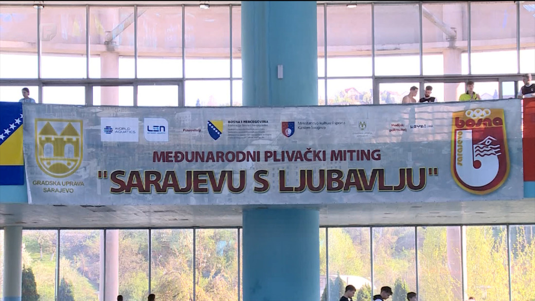 Plivački miting 'Sarajevu s ljubavlju' okupio više od 400 takmičara iz pet zemalja