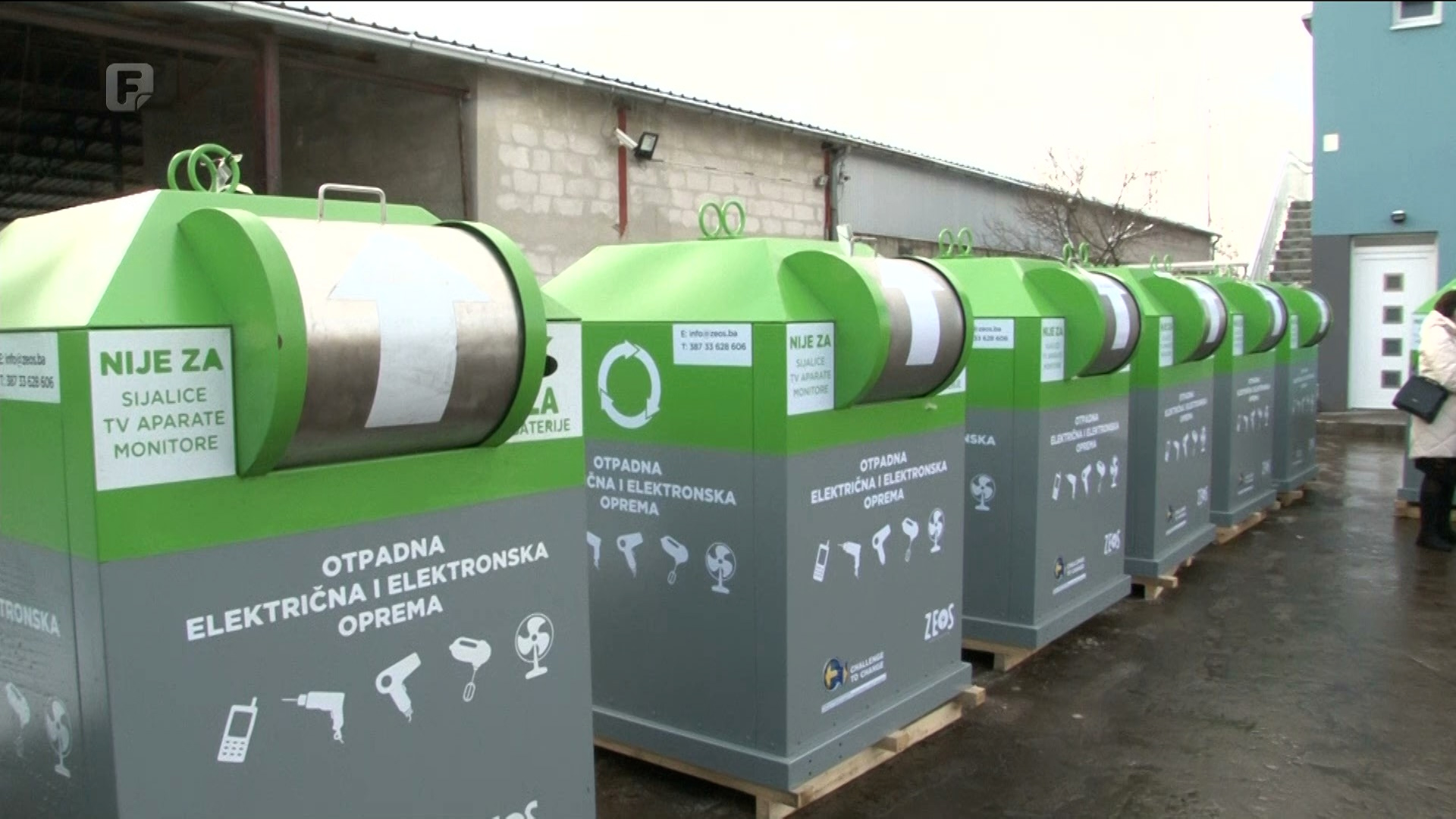 Tuzla dobila 13 e-kontejnera za električni i elektronski otpad