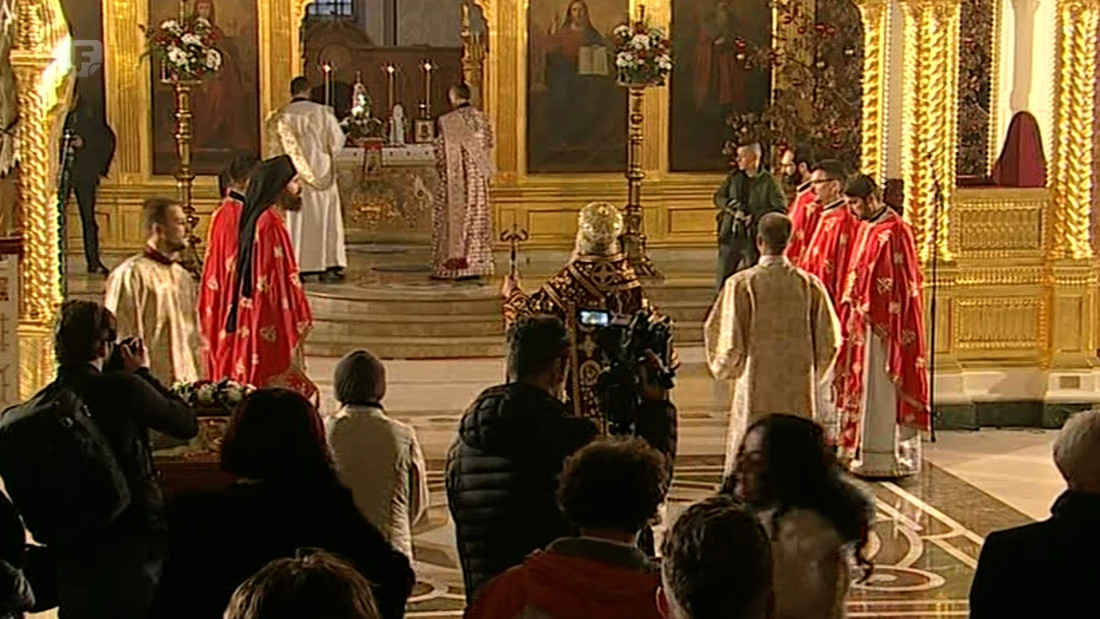 Božićna liturgija služena u Sabornoj crkvi u Sarajevu