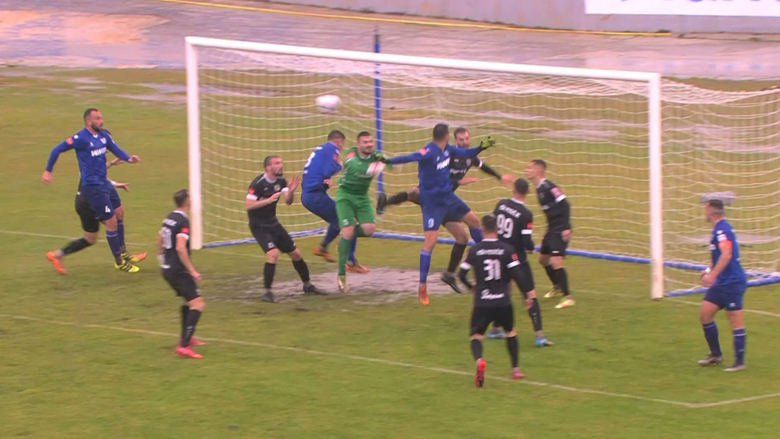 Posušje i Leotar podijelili bodove na natopljenom terenu