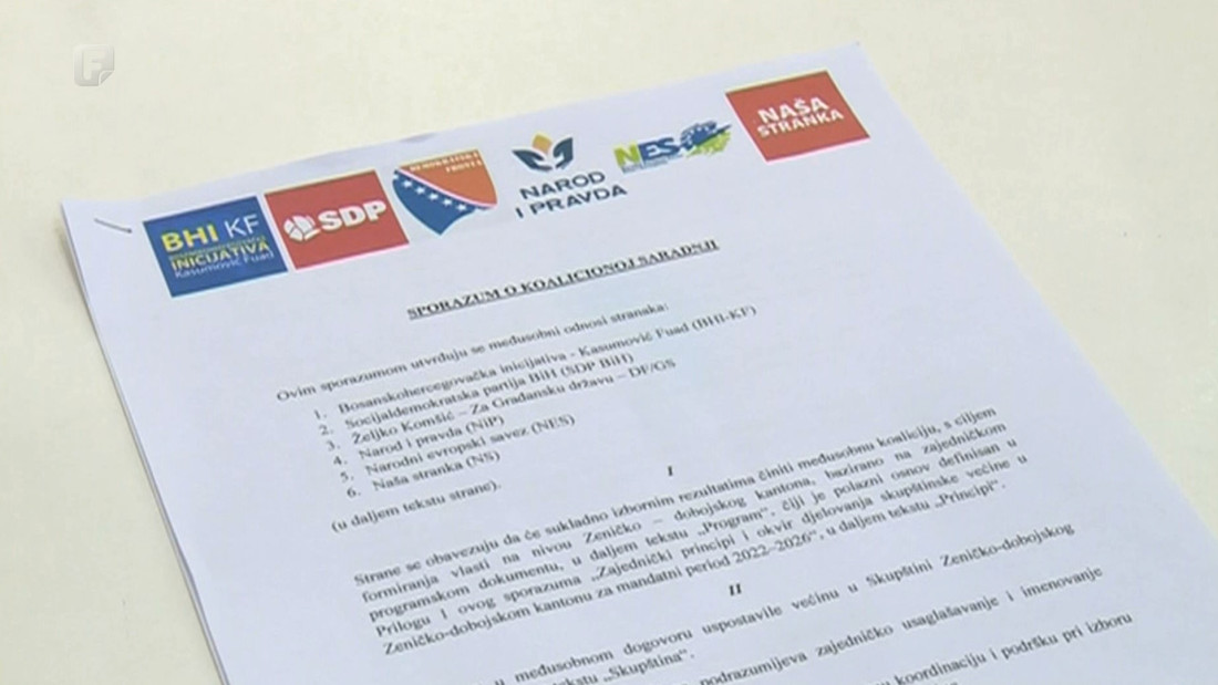HDZ BiH u novoj vlasti ZDK-a bez znanja DF-a