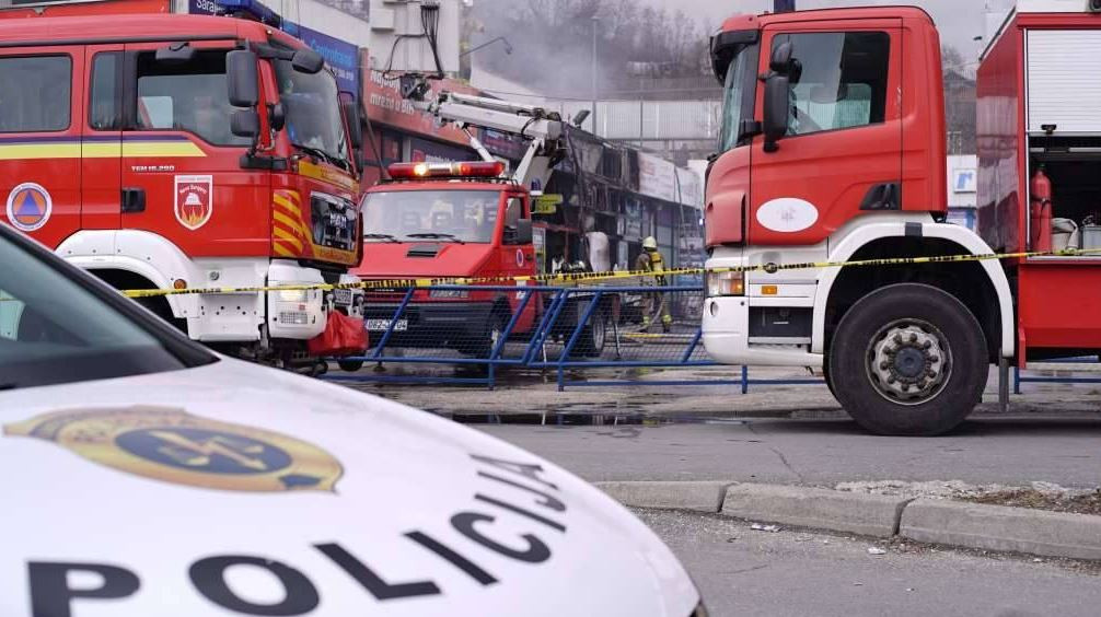 Lokaliziran požar u Hrasnici, nema povrijeđenih
