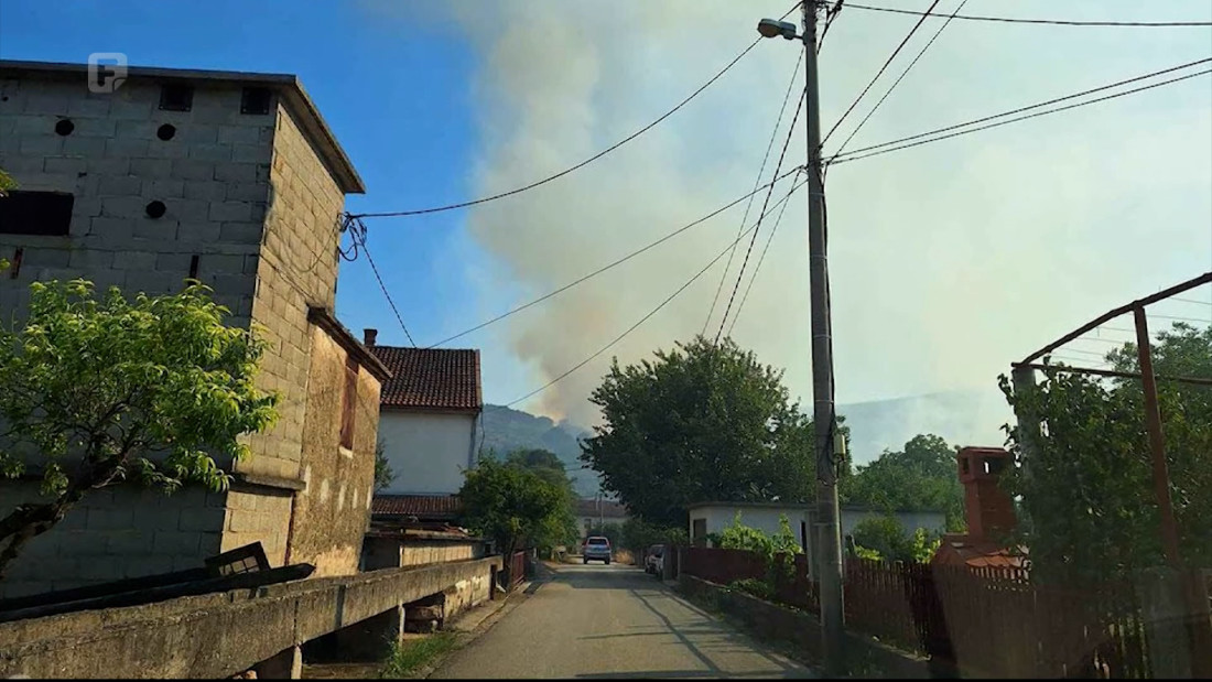 Veliki požar u mjestu Bačevići nadomak Mostara