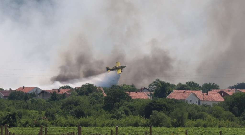 Lokaliziran požar u Hamzićima u Čitluku