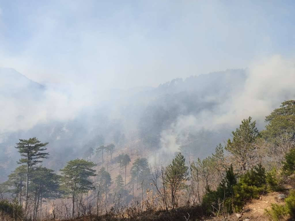 Indesk opasnosti od izbijanja požara visok, građani se pozivaju na oprez