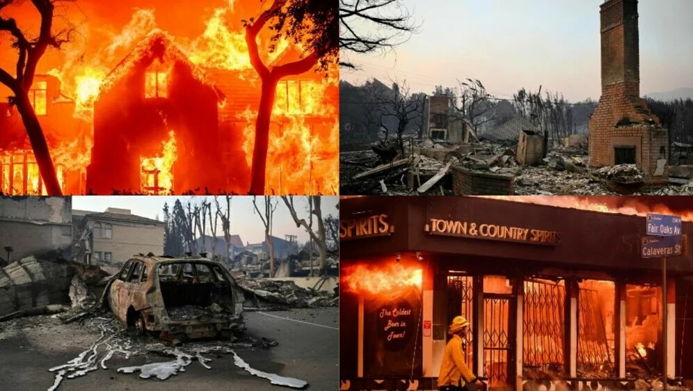 Apokaliptične scene u Los Anđelesu- vatra guta sve pred sobom