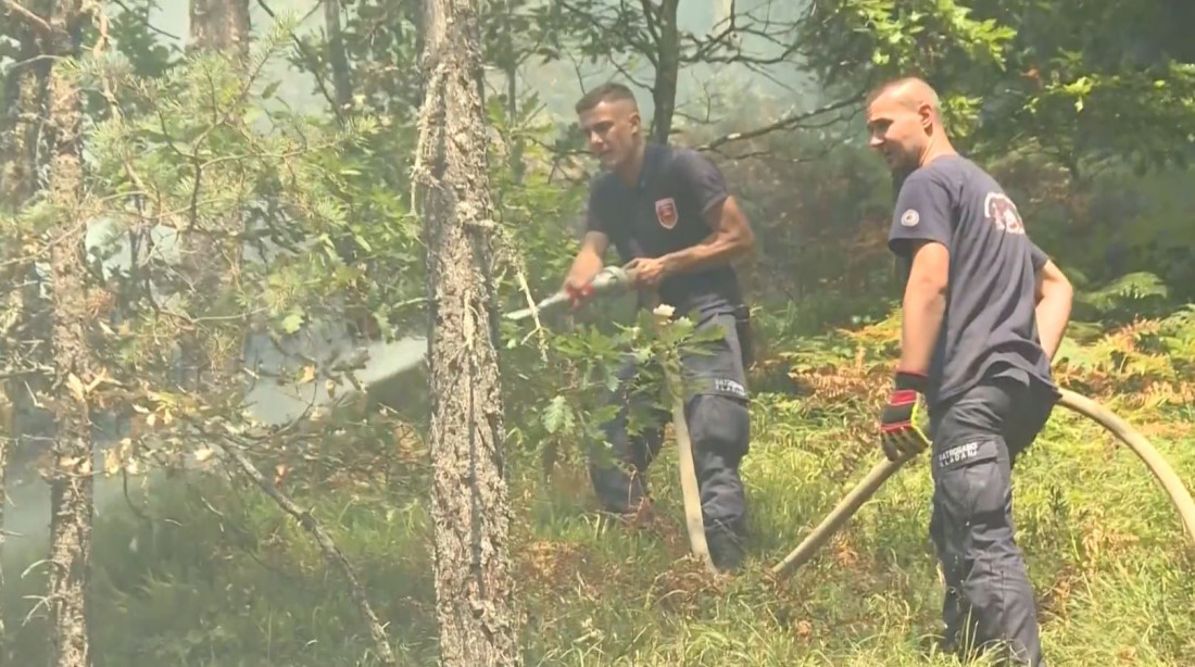 Situacija sa požarom na Konjuhu iznad Kladnja i dalje složena