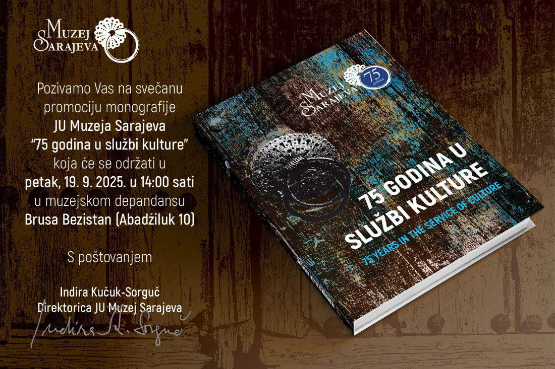 “75 godina u službi kulture”, priča o zbirkama i naslijeđu koje baštini Muzej Sarajeva