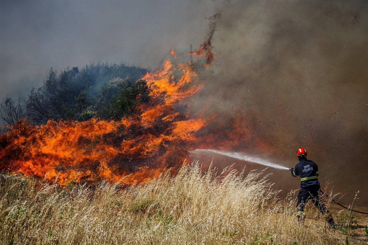 Ponovo se razbuktao požar kod Trogira