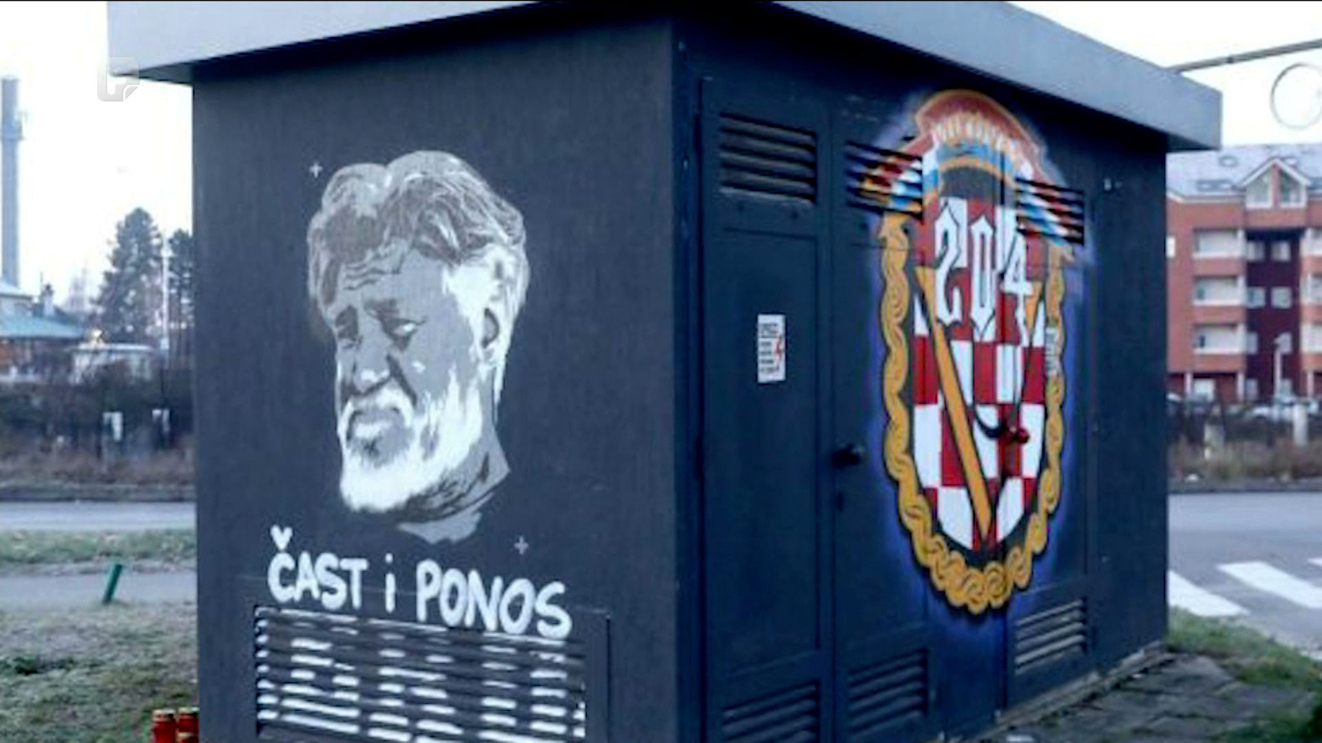 U zagrebačkom Laništu ponovno osvanuo mural s likom Slobodana Praljka