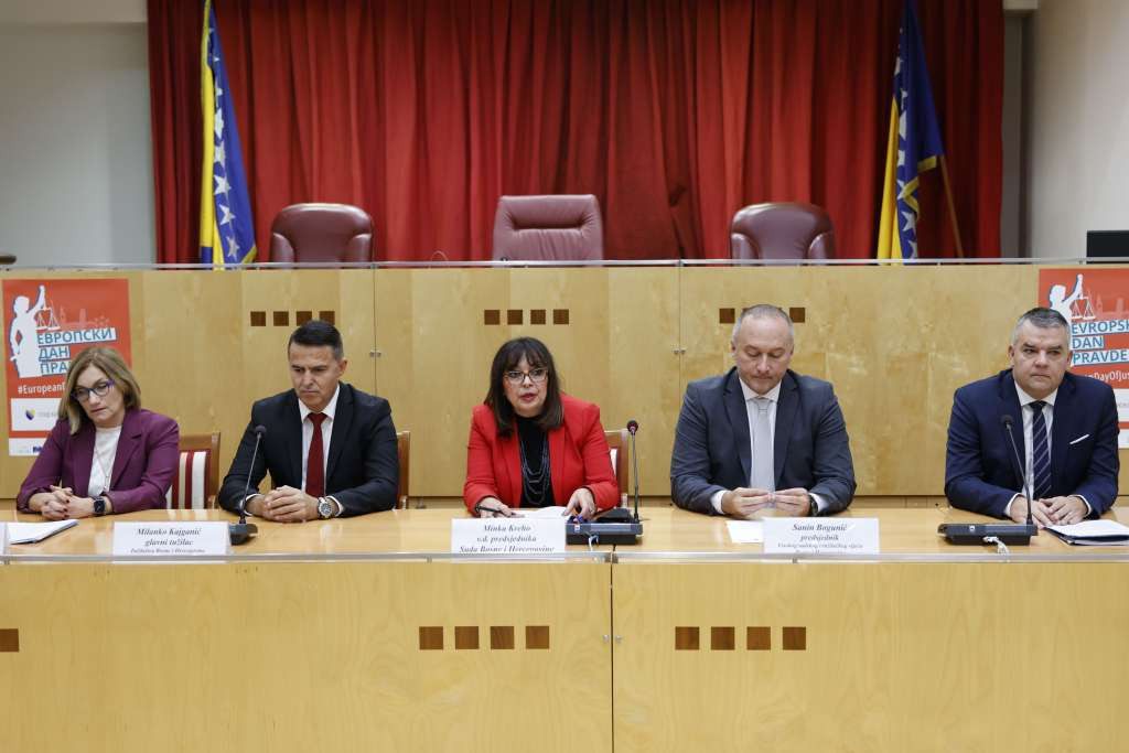 Vještačka inteligencija glavna tema obilježavanja Evropskog dana pravde u Sudu BiH