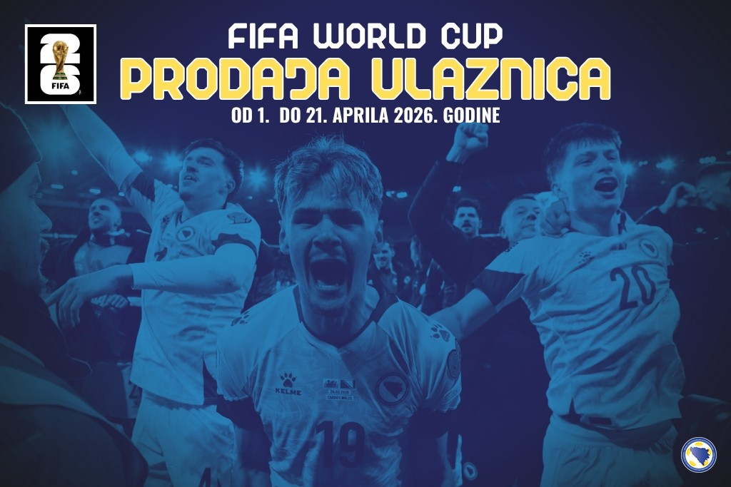 Prodaja ulaznica za navijače reprezentacija učesnica Svjetskog prvenstva 2026