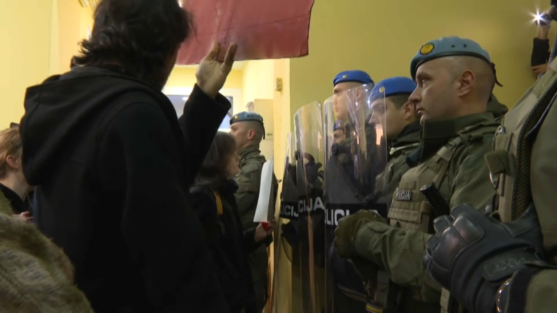 Zbog nastupa izraelskog kluba u Zetri: građani Sarajeva protestirali poručujući da Vlada KS mora preuzeti odgovornost