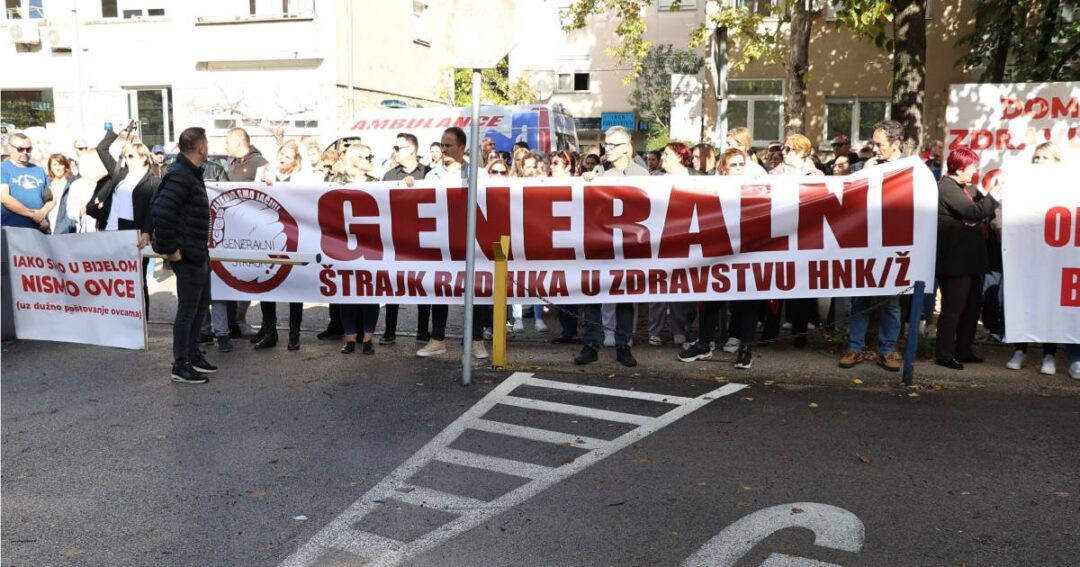 Zdravstvo u HNK: Protesti i kolektivni otkazi